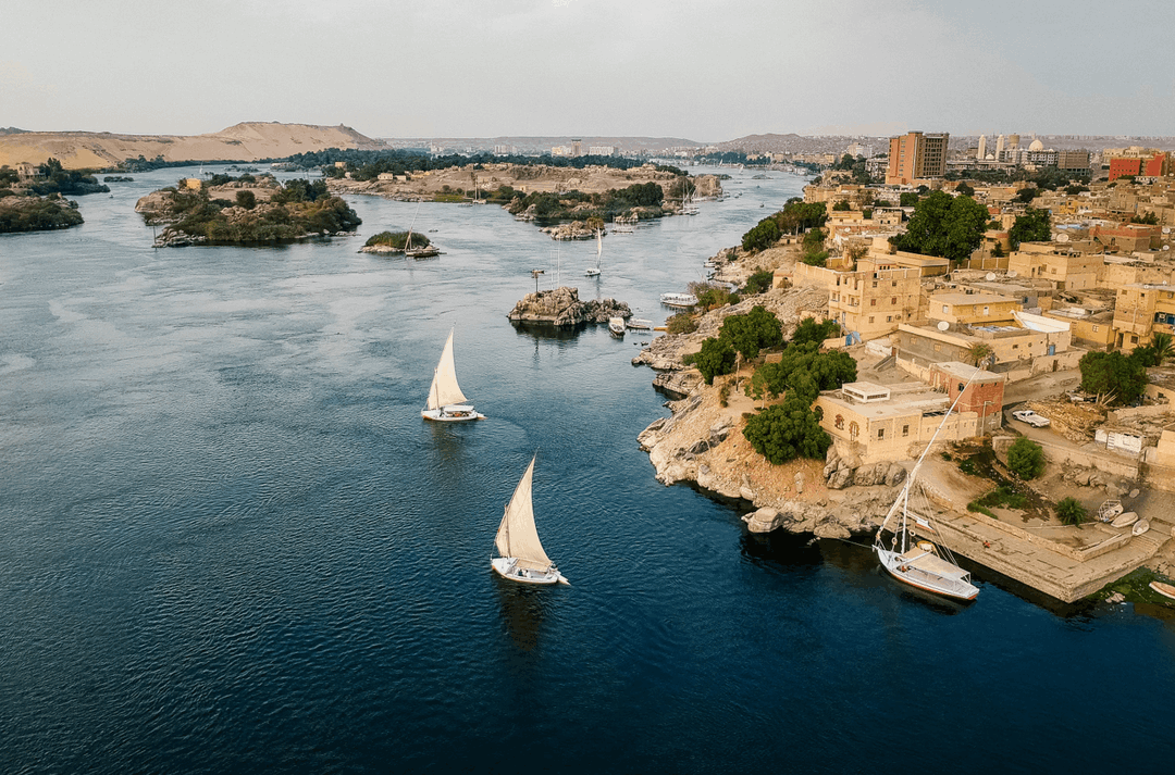 Relaxing along the Nile