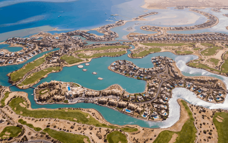 El Gouna is a modern Red Sea resort town