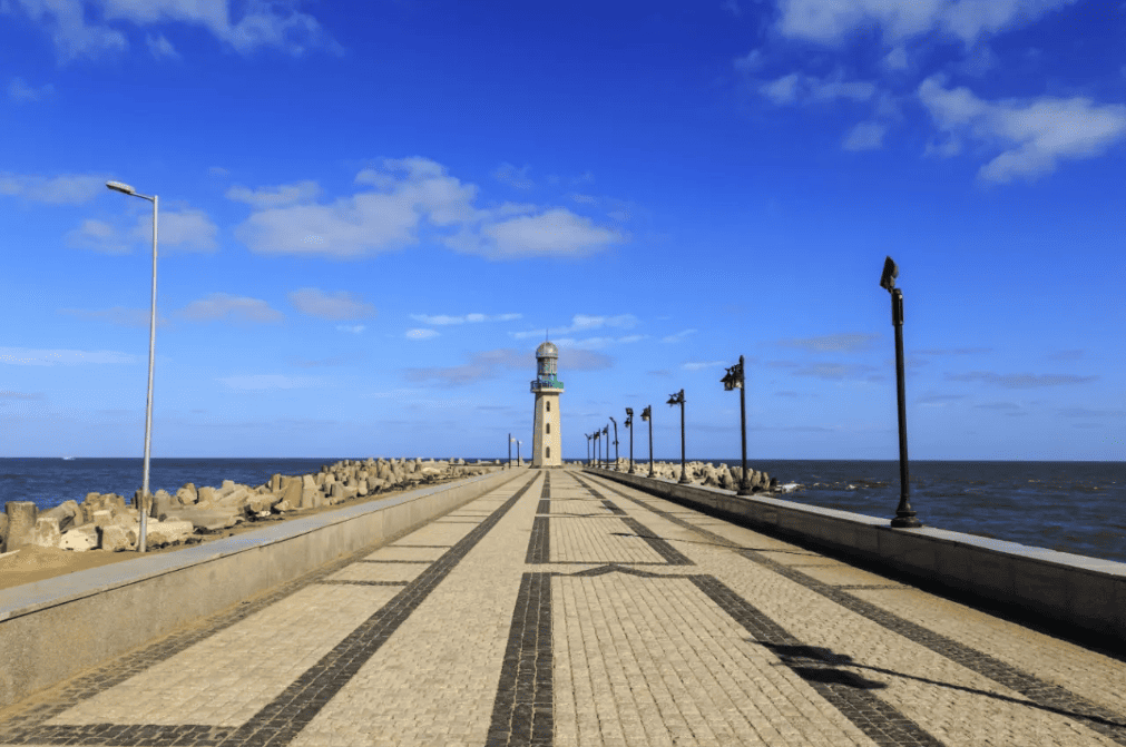 Historic streets, landmarks, and canal views in Port Said